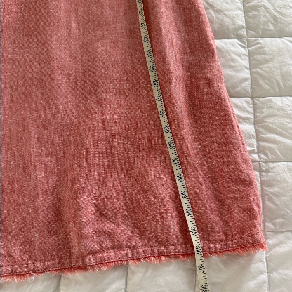 Garnet Hill Elegant Linen Sleeveless Dress size 00 - Picture 6 of 7